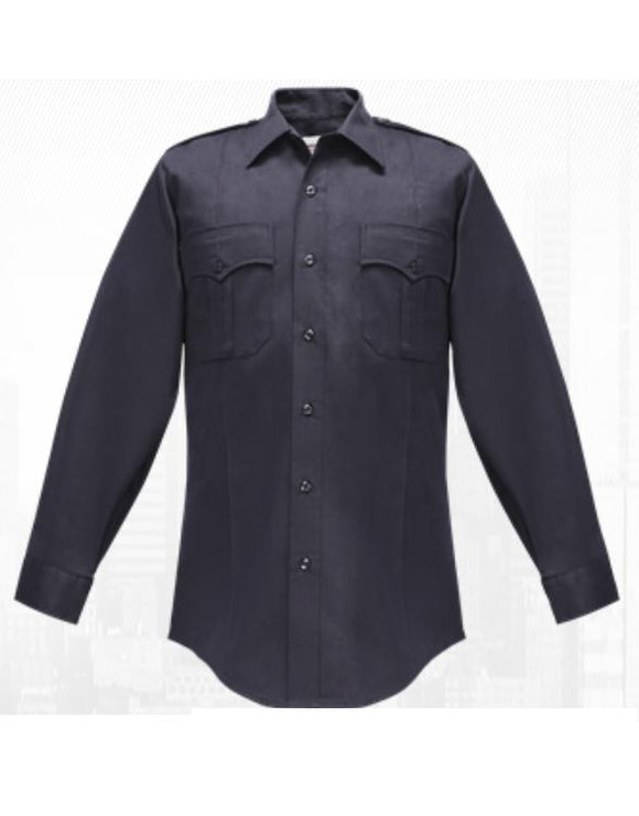 xFlying Cross Women’s P/C Twill Long Sleeve Tactical Shirt, Black - 135R5810