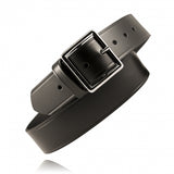 Boston Leather 1 3/4 Garrison Belt Plain Black - 6605