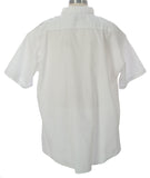 ( DISCONTINUED ITEM ) Flying Cross Short Sleeve Poly Blend Command Uniform Shirt - White - 74R5100