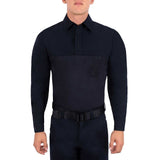 LONG SLEEVE POLYESTER ARMORSKIN® BASE SHIRT  style 8371