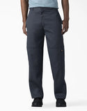 DICKIES  Loose Fit Double Knee Work Pants, Dark Navy